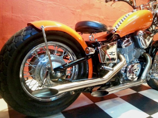 T&amp;T BIKE RAMA2 จัดมาใหม่เพียง129000฿HONDA STEED 600 ทะเบียนแท้โอนขนส่ง ภาษี พรบ.58 รถชื่อผมเอง แต่งเต็มๆ