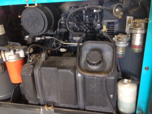 เครื่องปั๊มลม Airman PDS70S#70-5B11051 Compressor นำเข้าจากญี่ปุ่น สนใจโทร. 080-6565422 (หนิง)