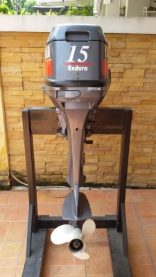 ขายเครื่อง YAMAHA Enduro 15 แรง 2 จังหวะ หางสั้น ใหม่มาก ขายเครื่อง YAMAHA Enduro 15 แรง 2 จังหวะ หางสั้น ใหม่มาก