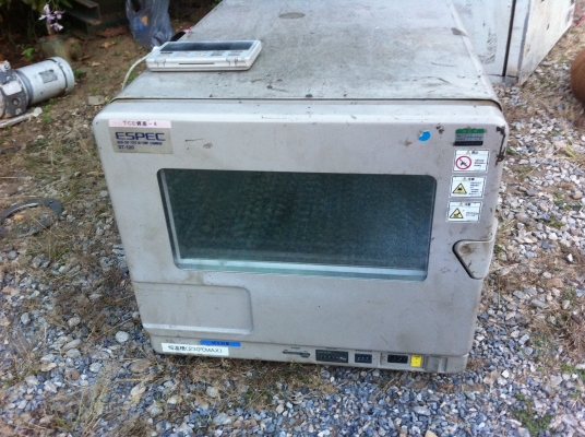 ตู้อบจากญี่ปุ่น TABAI ESPEC ทำอูณหภูมิ 20-200 องศา กินไฟแ่ค่ 1.1 KW.