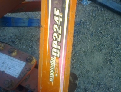 ขายผานไถบุกเบิกDP224F   ตราช้างสภาพดีสีเดิมๆสำหรับรถไถคูดบต้ารุ่นแอลสนใจ0810076640