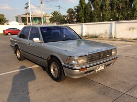 ขายรถโตโยต้า คราวน์ ms132 ปี89 เครื่องไมตี้ 2L เทอร์โบ ฝาดำ เกียร์ธรรมดา เพาเวอร์ ภายในเดิมสวยมาก แอร์หน้า-หลัง ไมล์ใช้ได้หมด ตัวถังเดิมๆไม่มีชน สีเงาสวยมีริ้วรอยเล็กน้อย แม็กเดิมๆ เครื่องแน่นวิ่งดีมาก ช่วงล่างนิ่ม รถพร้อมใช้ ขับดีมาก รถสวยเดิมๆ ภาษีปี58