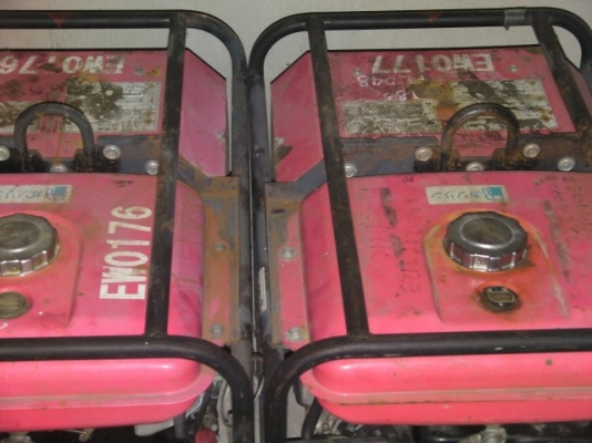 เครื่องปั่นเชื่อมภาคสนามเบนซิน ชิเนว่า เก่านอกสภาพสวย ราคา 12,000บาท