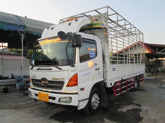 HINO-FCเมกก้า.ปี47เครื่อง165.กะบะคาร์โก้5.50เมตร.ครัชซีสวยมาก.สภาพสวยพร้อมใช้ครับ.ราคา770,000บ