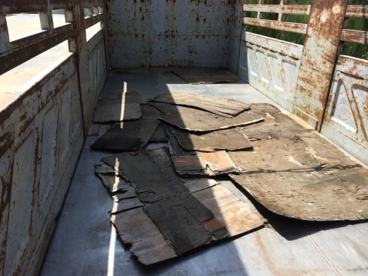 ขายกะบะไม่ดั้มสามมิตรลอนเฉียงสวยๆ พื้นปูแสตนเลส ยาว 6.20เมตร