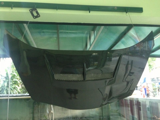 ฝากระโปรงคาร์บอน New Jazz ของใหม่่ยังไม่เคยใส่(ขายรถไปก่อน)