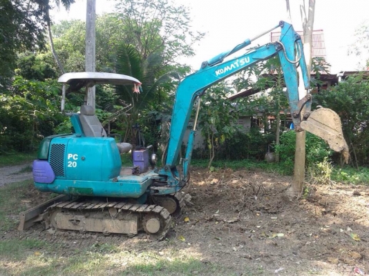 ขาย Komatsu Pc20-7 รถสวยพร้อมใช้