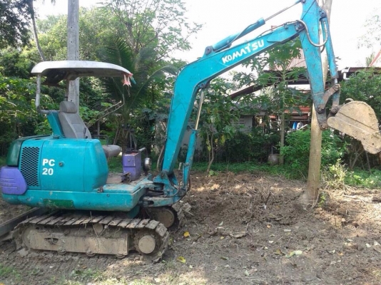 ขาย Komatsu Pc20-7 รถสวยพร้อมใช้