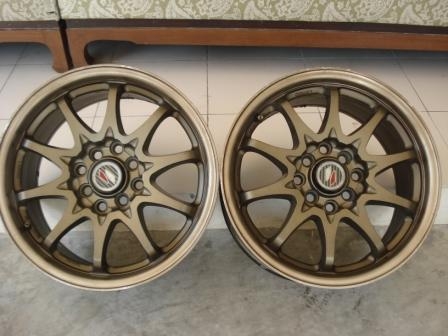 แม็ก ce 28 LENSO ขอบ 15 4รู 100,114.3  1 คู่