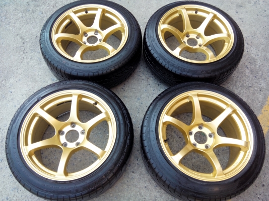 17 5รู114.3 หน้า8.5หลัง9.5et20-15สีเดิมๆไม่คดไม่ดุ้งมีรอยจากการใช้งานบางพร้อมยางAchilles225-50-17ดอกลึกๆแน่นๆใช้กันยาวๆ ขาย12500โทร0898128457 id chaichaimax ดูของได้ที่ คลอง2 คลองหลวง ซ.บงกช11 จัดส่งทั่วไทย