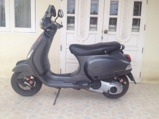 รถเวสป้า 150 3วาวล์หัวฉีดทะเบียนปี 2013 อยากแลกรถจิ๊ปทหารมีทะเบียน