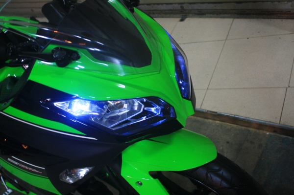 __NINJA 250 สีเขียว ท่อ AKRAPOVIC ปี2013 ฿110,000__