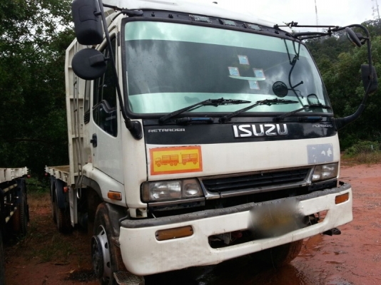 รถอีซูซุ 10 ล้อ  พื้นเรียบ 210 แรงม้า.  ( ขายแม่ , ลูก )  สนใจติดต่อ 081 - 6079515