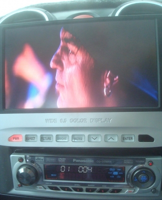 panasonic cq-d5501w+จอ Pop-up