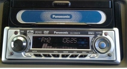 panasonic cq-d5501w+จอ Pop-up