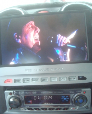 panasonic cq-d5501w+จอ Pop-up