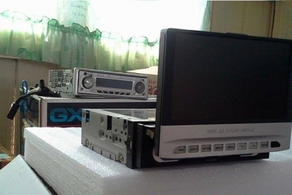 panasonic cq-d5501w+จอ Pop-up