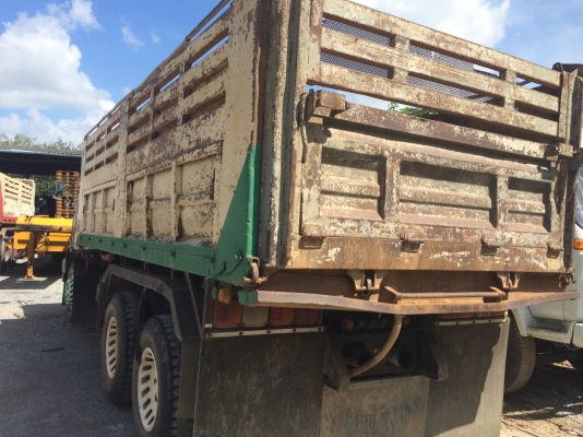 10ล้อดั้ม2เพลา 185 แรง FM187LA รถสวย..เดิมๆหัวเดิมบาง  เครื่องเดิม..