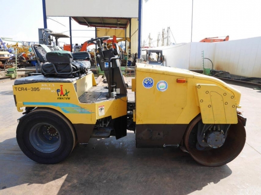 มาใหม่ รถบดสั่นสะเทือน 4ตัน Sumitomo รุ่น3 นำเข้าจากญี่ปุ่นแท้ มีเอกสารยืนยันแหล่งที่มาชัดเจน ไม่ใช่รถเข้าจากจีนหรืออื่นๆ