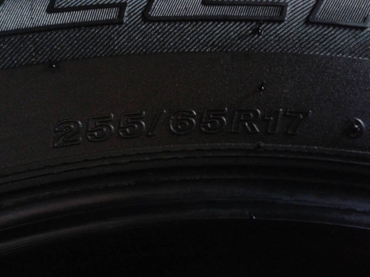 ยาง 255-65-17 บริดสโตน ดูลเลอร์840-ปี14 ยาง 255-65-17 บริดสโตน ดูลเลอร์840-ปี14