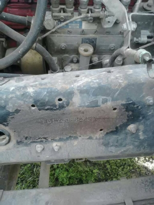 6ล้อดั้ม168แรง..HINO FD174B-12197 รถสภาพสวยดี คัสซีสวย เครื่องดี สวย...