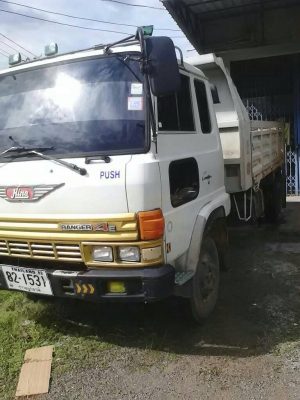 6ล้อดั้ม168แรง..HINO FD174B-12197 รถสภาพสวยดี คัสซีสวย เครื่องดี สวย...