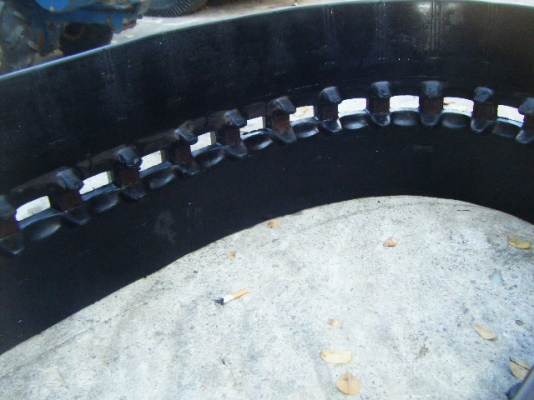 แทรคยางตีนตะข๋าบ 350x90x38 แทรคยางตีนตะข๋าบ 350x90x38