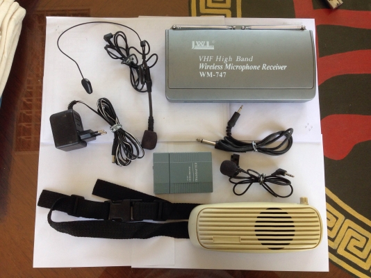 ไมโครโฟนไร้สาย VHF High Band / WM-747