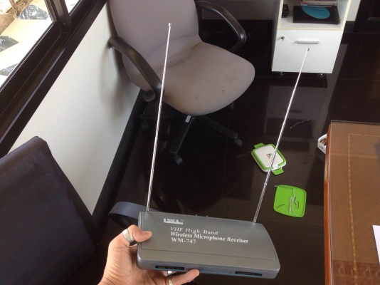 ไมโครโฟนไร้สาย VHF High Band / WM-747