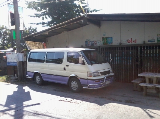 ขายด่น hiace ปี 95เครื่องเดิมๆ ดีเซล 2500