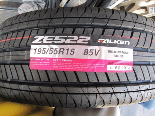 ขายยางใหม่Falken 195 55 15-195 50 15 ชุดละ6500