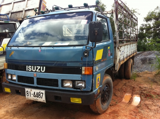 ขาย 6 ล้อ ISUZU NPR57L เครื่อง 4BC2 100 แรงฝาดำ คัซซีสวย เครื่องเกียร์ดี ยางดี เอกสารเล่มทะเบียน สภาพพร้อมใช้งาน