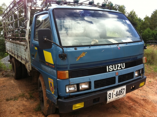 ขาย 6 ล้อ ISUZU NPR57L เครื่อง 4BC2 100 แรงฝาดำ คัซซีสวย เครื่องเกียร์ดี ยางดี เอกสารเล่มทะเบียน สภาพพร้อมใช้งาน