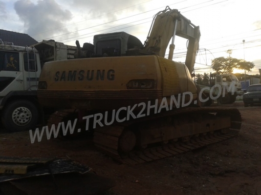 รถแบคโฮ ยี่ห้อ SAMSUNG รถแบคโฮ ยี่ห้อ SAMSUNG