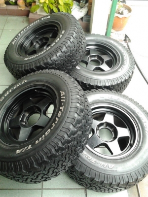 แบรดเลย์ วี + BF All 265/70/16 ปี10 สวยๆ 1ชุด