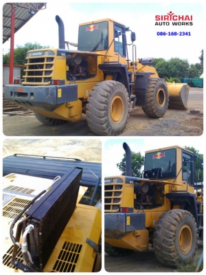 รับติดตั้งและซ่อม แอร์รถยนต์ รถแทรคเตอร์ รถแบคโฮ รถตัก รถเกรด รถบด รถเครน รถหัวลาก รถขุด รถบรรทุก CAT JCB TCM KOMATSU KOBELCO HITACHI ฯลฯ