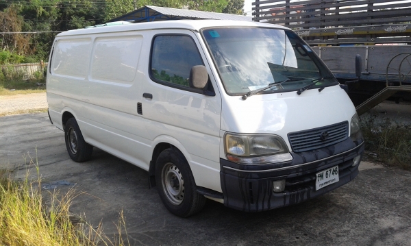 ขายรถตู้หัวจรวด ตู้บรรทุก เครื่อง2.8 ขายถูก