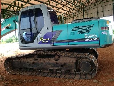 ต้องการขายรถขุด แบ็คโฮ Kobelco Sk 200 MARK VI มือสอง ราคา 1,500,000 บาท ซื้อมารถใหม่แกะกล่อง อายุงานประมาณ 6 ปี เศษ ที