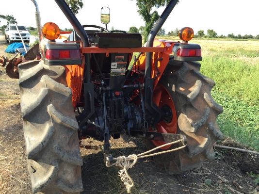 L4508di ใบดันคานบน เปลี่ยนยางหน้าใหม่ สวยพร้อมใช้