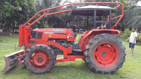 รถไถ คูโบต้า M5000 su 4,687 ชั่วโมง 2 เพลา รถไถ คูโบต้า M5000 su 4,687 ชั่วโมง 2 เพลา