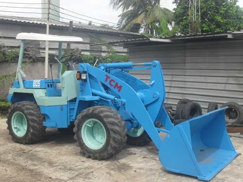 รถตักล้อยาง TCM 805 ขนาด 1 คิว รถตักล้อยาง TCM 805 ขนาด 1 คิว