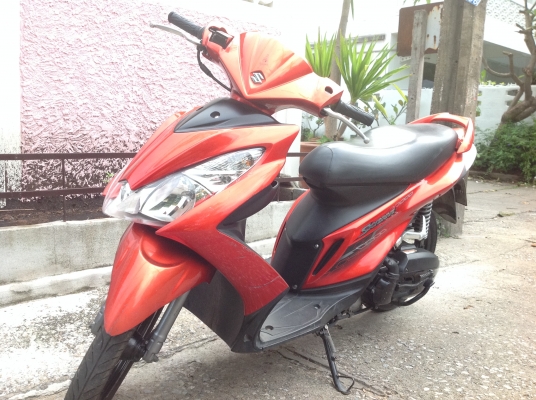 ขายด่วน มอไซค์ เจ้าของขายเอง ซูซูกิFi skydrive 125i หัวฉีด