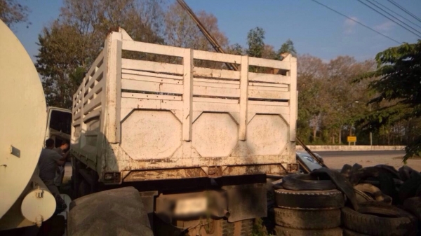 ขายรถบรรทุกสิบล้อดัมพ์ MITSUBISHI หน้ากากดำ เครื่อง 6D16-195 แรง 6 เกียร์ เบรคใหญ่ 2 เพลาดัมพ์ ช่วงล่าง MA ทะเบียนพร้อม