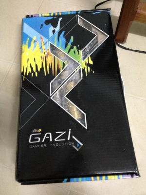 ขายโช๊คเเก๊สยี่ห้อ Gazi damper evolution ยาว 13 นิ้ว มือ1ครับ ราคาพร้อมส่ง ราคาต่อรองได้ครับ083-0754211