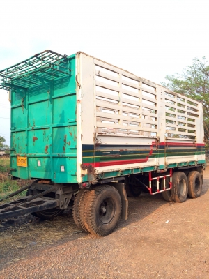 ขายด่วน  รถสิบล้อพ่วง แม่-ลูกไม่ดั้มVOLVO  เครื่อง360แดวู   พร้อมใช้งาน