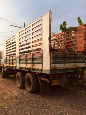 ขายด่วน  รถสิบล้อพ่วง แม่-ลูกไม่ดั้มVOLVO  เครื่อง360แดวู   พร้อมใช้งาน