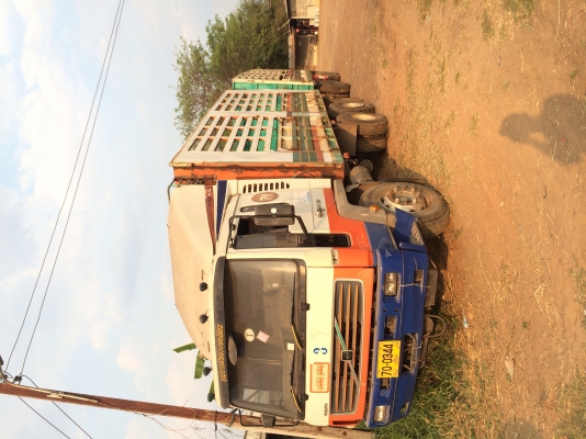 ขายด่วน  รถสิบล้อพ่วง แม่-ลูกไม่ดั้มVOLVO  เครื่อง360แดวู   พร้อมใช้งาน