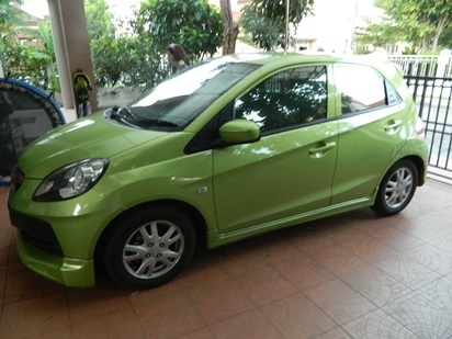 14 HONDA  BRIO ตัวท็อปสุด สภาพห้าง