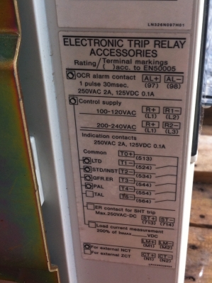 เบรกเกอร์ mitsubishi ขนาด 1000 A ผลิตจากญี่ปุ่น คุณสมบัติตามภาพ เบรกเกอร์ mitsubishi ขนาด 1000 A ผลิตจากญี่ปุ่น คุณสมบัติตามภาพ