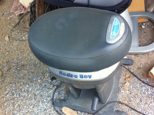 ม้าโยกไฟฟ้าแบบคาวบอย  Rodeo Boy ได้มาจากญี่ปุ่นใช้ได้ตั้งแต่เด็กจนถึงผู้ใหญ่มีโมดต่างๆให้เลือก